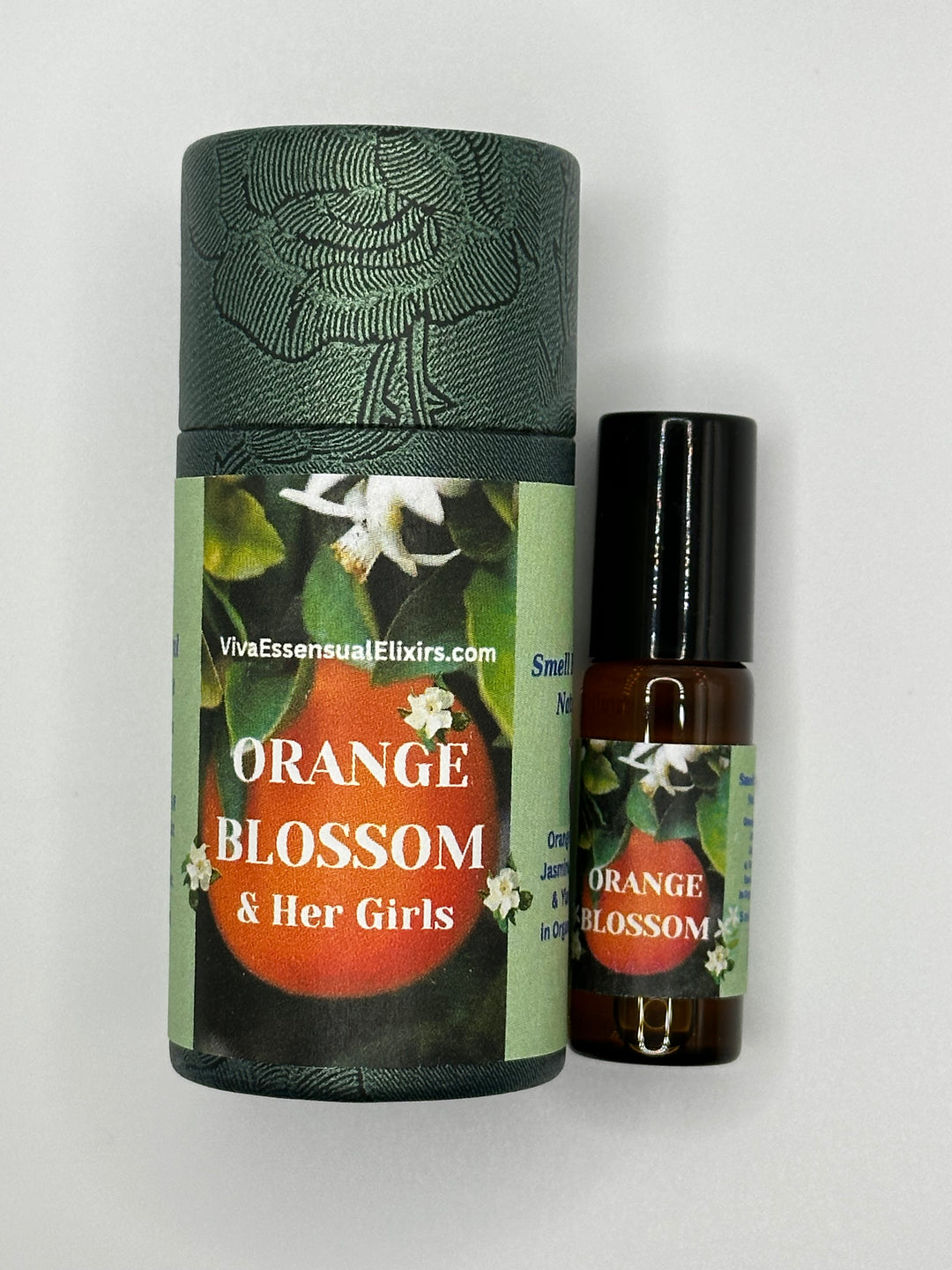 Orange Blossom & Her Girls -100% Natural Perfume-5 ml Roll-on