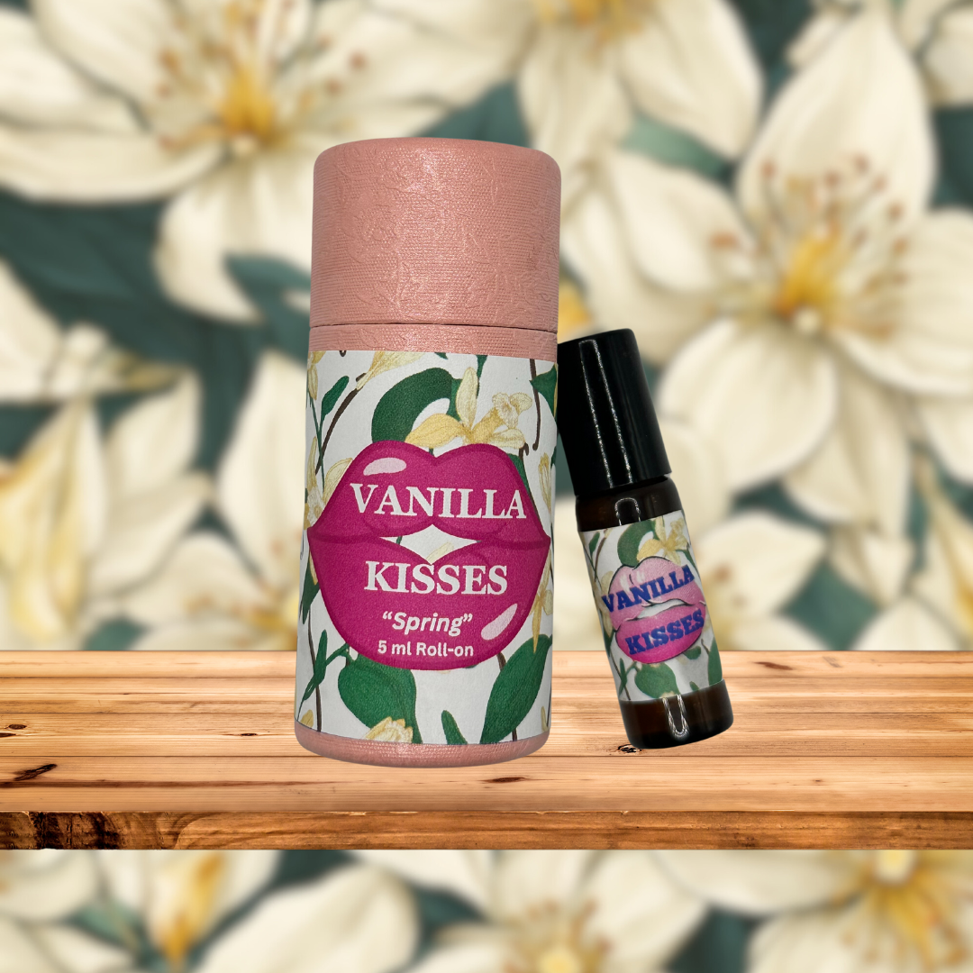Vanilla Kisses Perfume ~ 5 ML Roll-on ~ All Natural