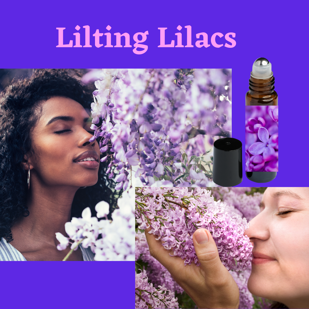 Lilting Lilacs ~ All Natural 5 ML Roll-on Perfume